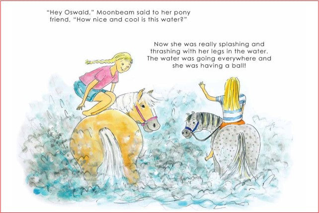 LIMITED EDITION Book 1: Moonbeam Saves the Day - Australia A4 Landscape Hardcover